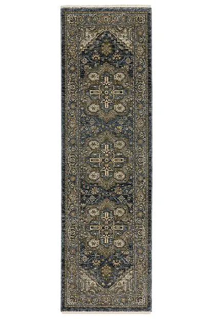 Aberdeen 1144Q Blue Rug - Rug & Home