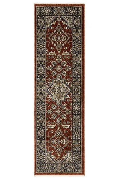 Aberdeen 4151R Red Rug - Rug & Home