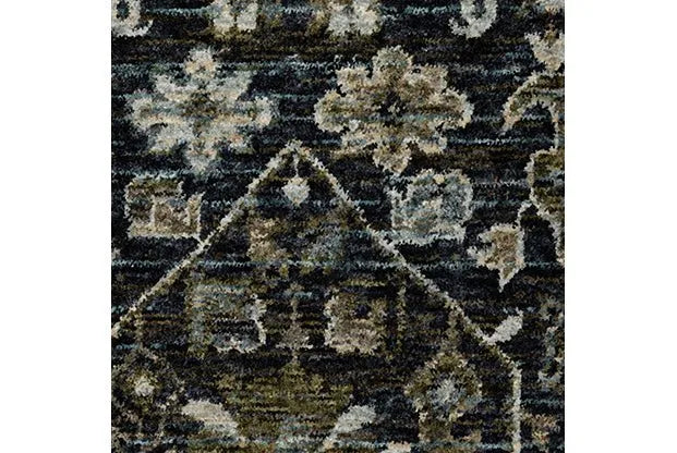 Aberdeen 533K Black Rug - Rug & Home