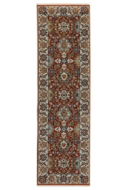 Aberdeen 562R Red Rug - Rug & Home