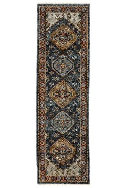 Aberdeen 5W BlueTaupe Rug - Rug & Home