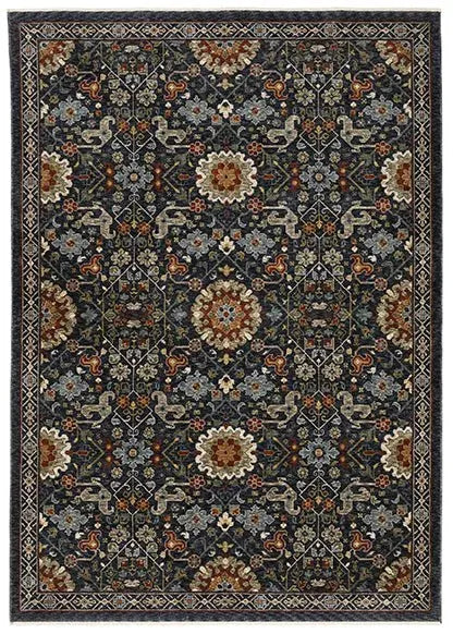 Aberdeen 6B Navy Blue Rug