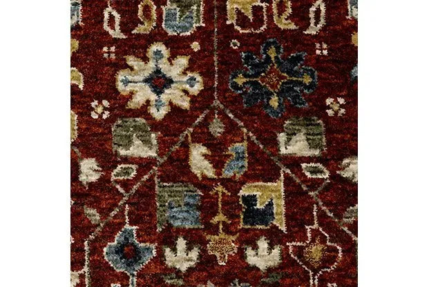 Aberdeen 6R Red Rug