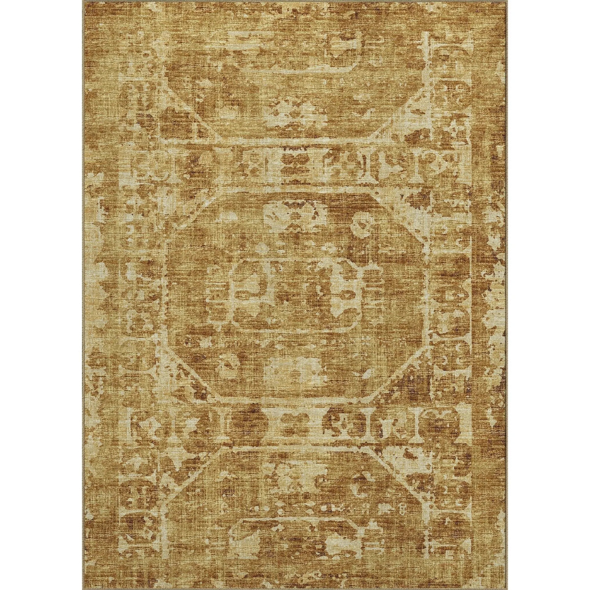 Aberdeen AB2 Gold Rug - Rug & Home