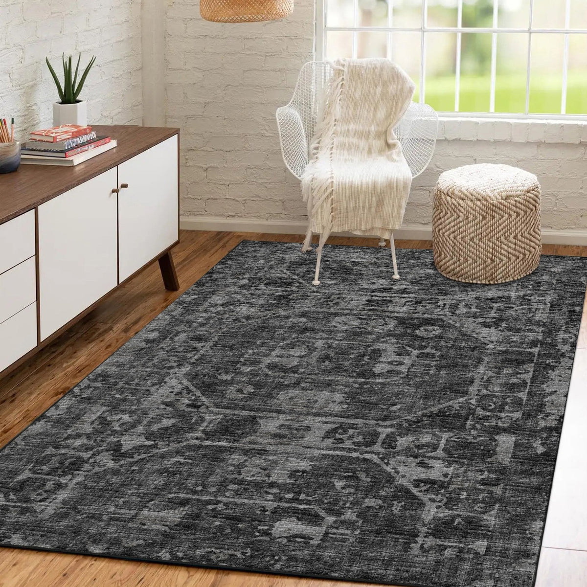 Aberdeen AB2 Midnight Rug - Rug & Home