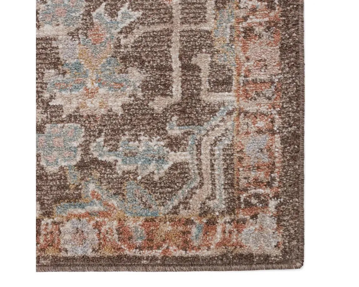 Abrielle ABL03 Brown Rug - Rug & Home