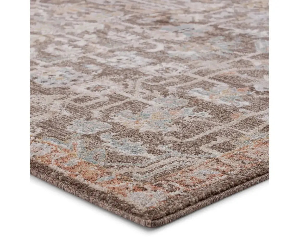 Abrielle ABL03 Brown Rug - Rug & Home