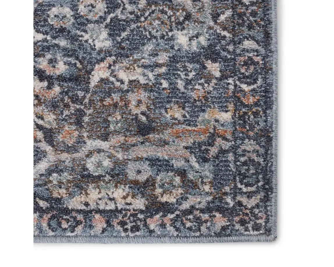 Abrielle ABL11 Blue Rug - Rug & Home