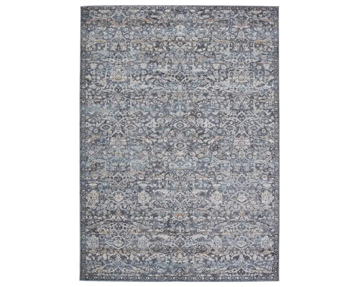 Abrielle ABL11 Blue Rug - Rug & Home