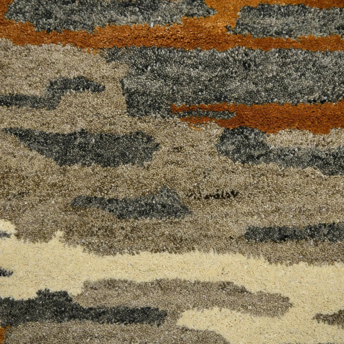 Abstract ABS-3 Orange/Grey Rug - Rug & Home