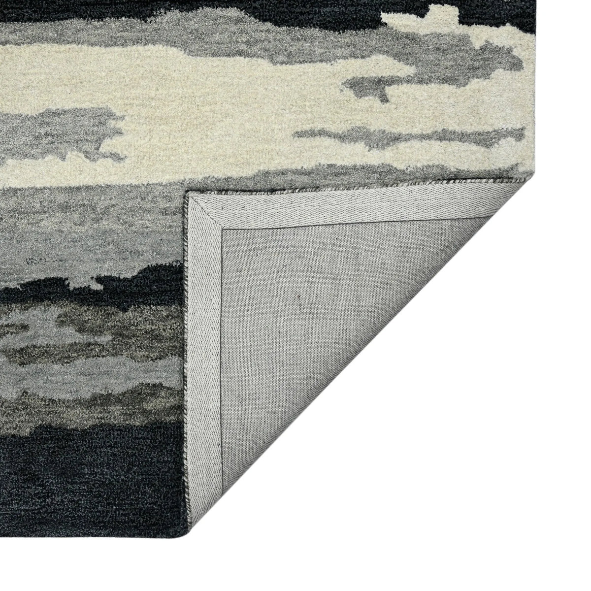 Abstract ABS-6 Dark Grey Rug - Rug & Home