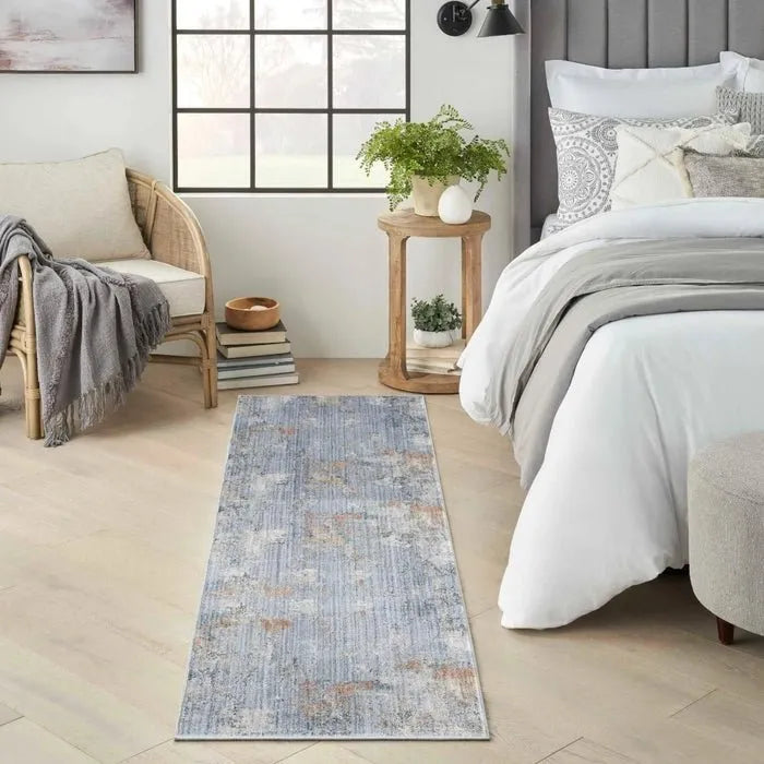 Abstract Hues ABH01 Grey/Blue Rug - Rug & Home