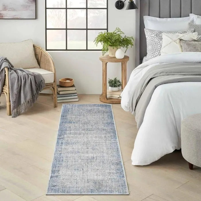 Abstract Hues ABH02 Blue/Grey Rug - Rug & Home