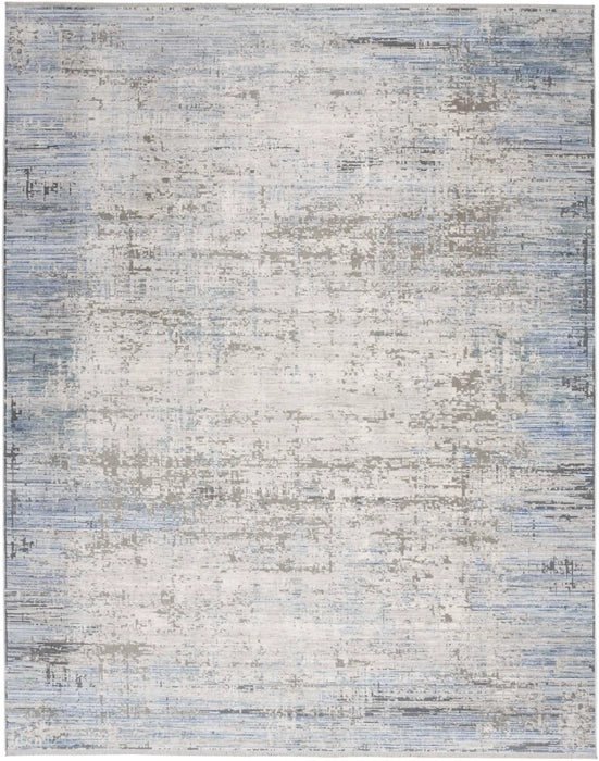 Abstract Hues ABH02 Blue/Grey Rug - Rug & Home