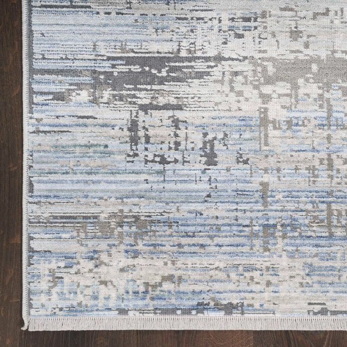 Abstract Hues ABH02 Blue/Grey Rug - Rug & Home