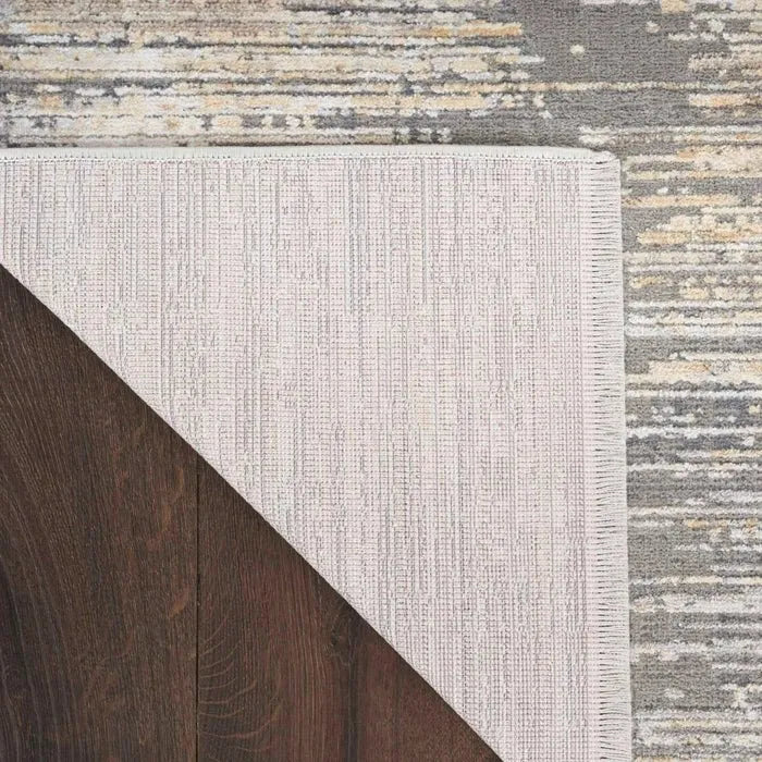 Abstract Hues ABH03 Grey/Gold Rug - Rug & Home