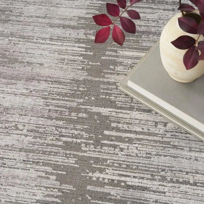 Abstract Hues ABH03 Grey/White Rug - Rug & Home