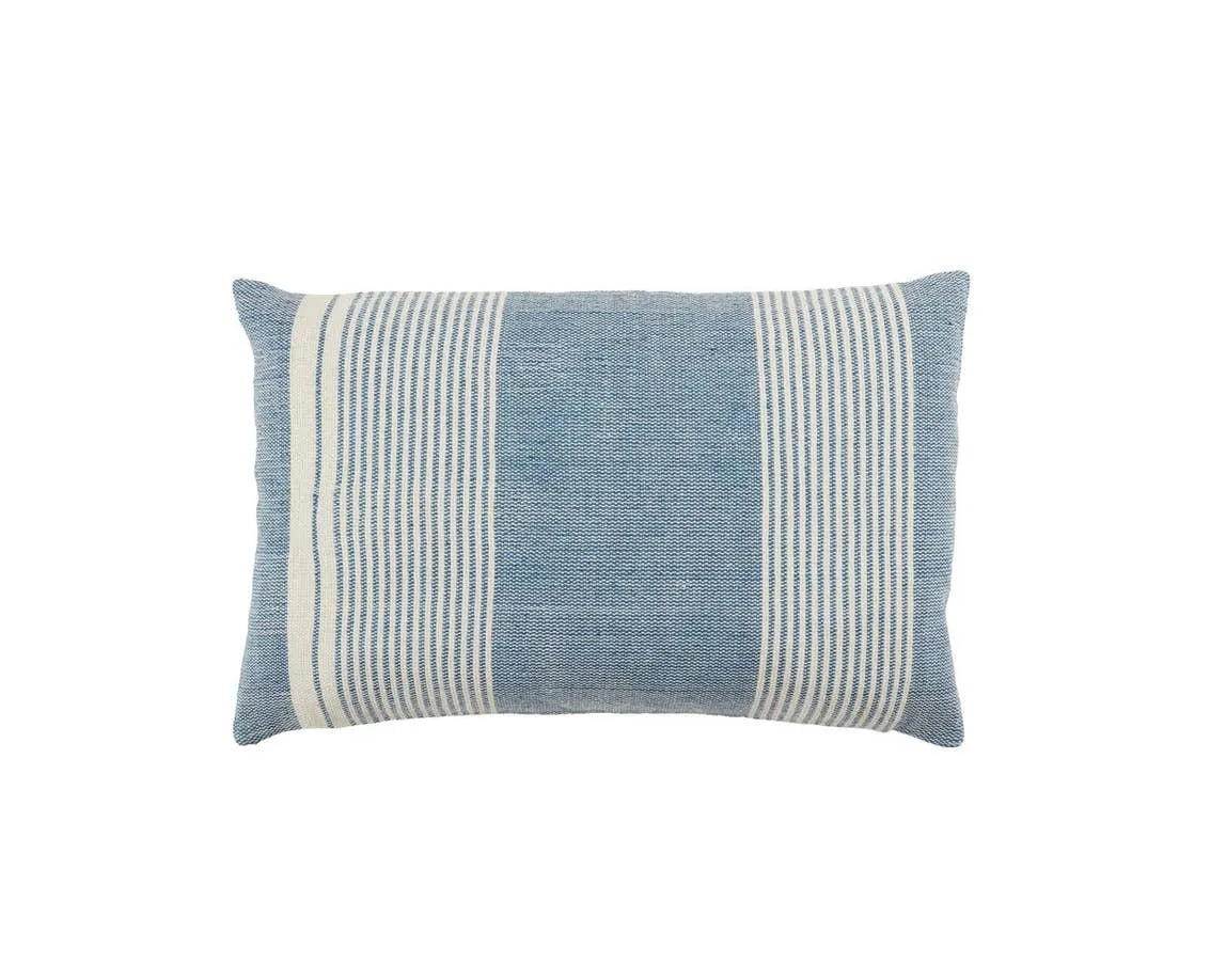 Acapulco ACA08 Blue/Ivory Pillow - Rug & Home