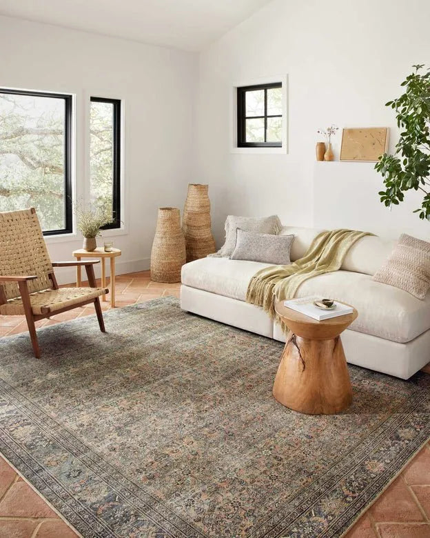 Adrian ADR-03 Terracotta/Multi Rug - Rug & Home