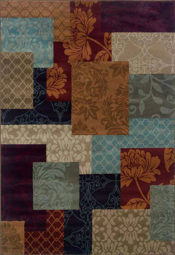 Adrienne 4198A Multi Rug - Rug & Home