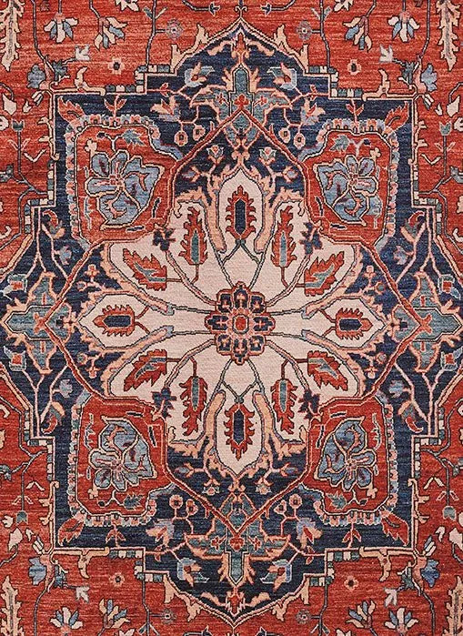 Afshar AFS-37 Red Rug - Rug & Home