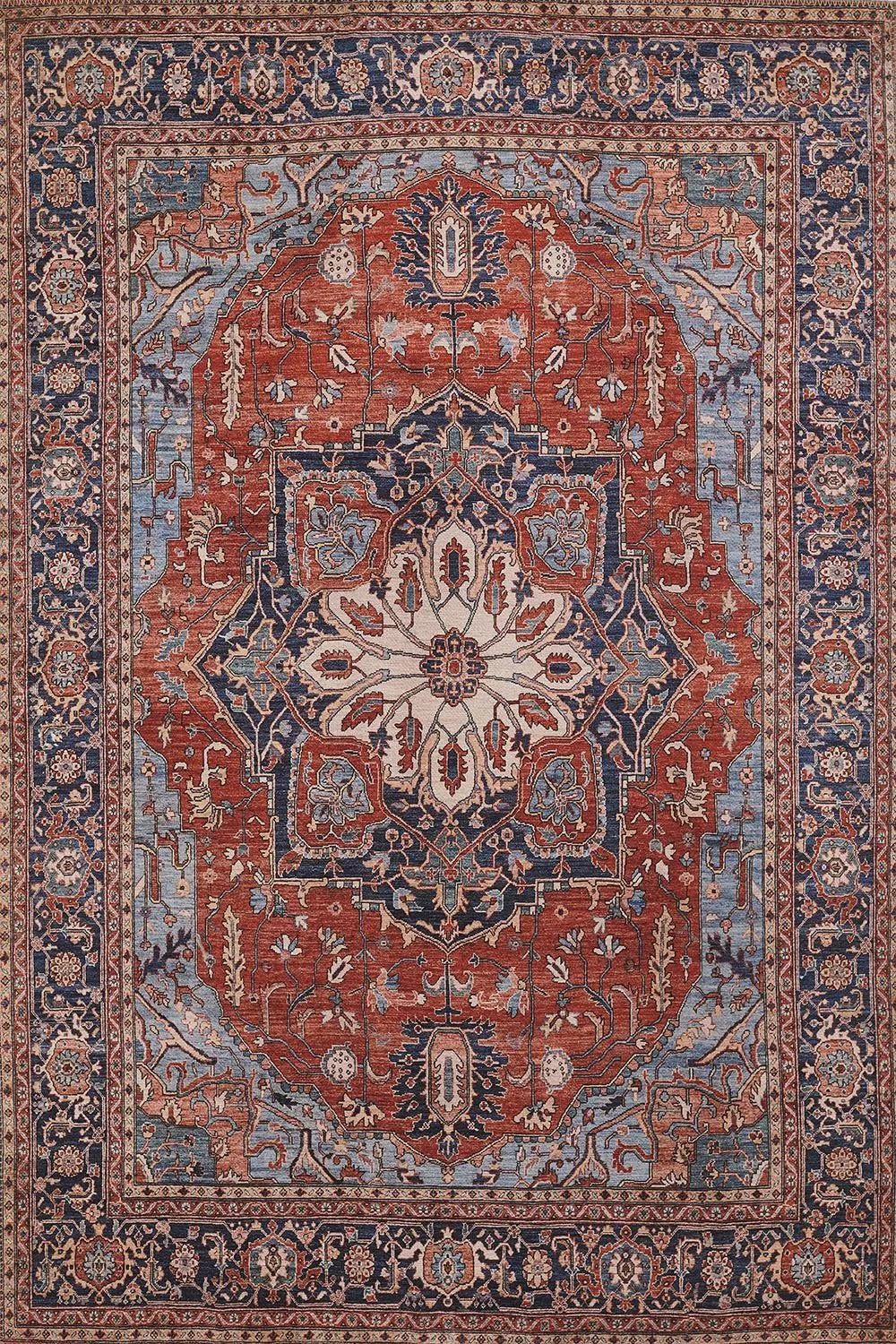 Afshar AFS-37 Red Rug - Rug & Home