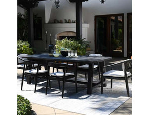 Agnes 94" Outdoor Dining Table - Rug & Home