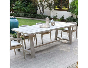 Agnes 94" Outdoor Dining Table - Rug & Home