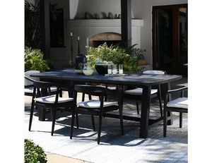 Agnes 94" Outdoor Dining Table - Rug & Home