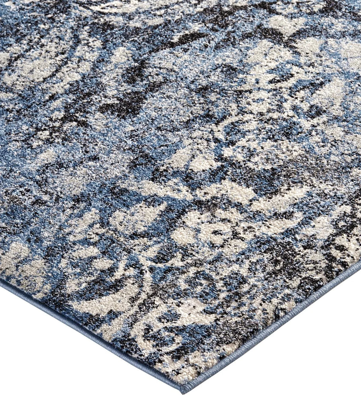 Ainsley 3897F Blue/Black Rug - Rug & Home