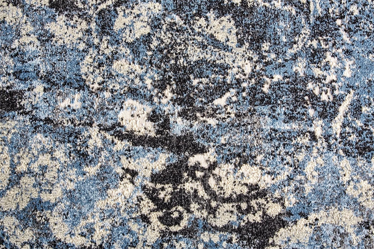 Ainsley 3897F Blue/Black Rug - Rug & Home