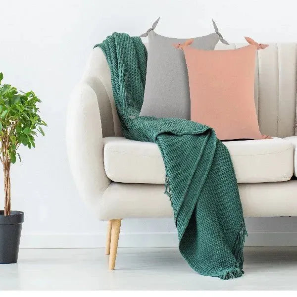 Aisha 07684CPK Coral Pink Pillow