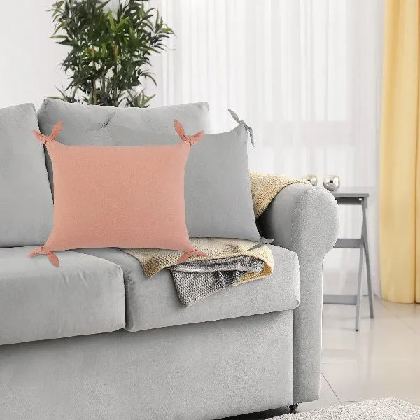 Aisha 07684CPK Coral Pink Pillow