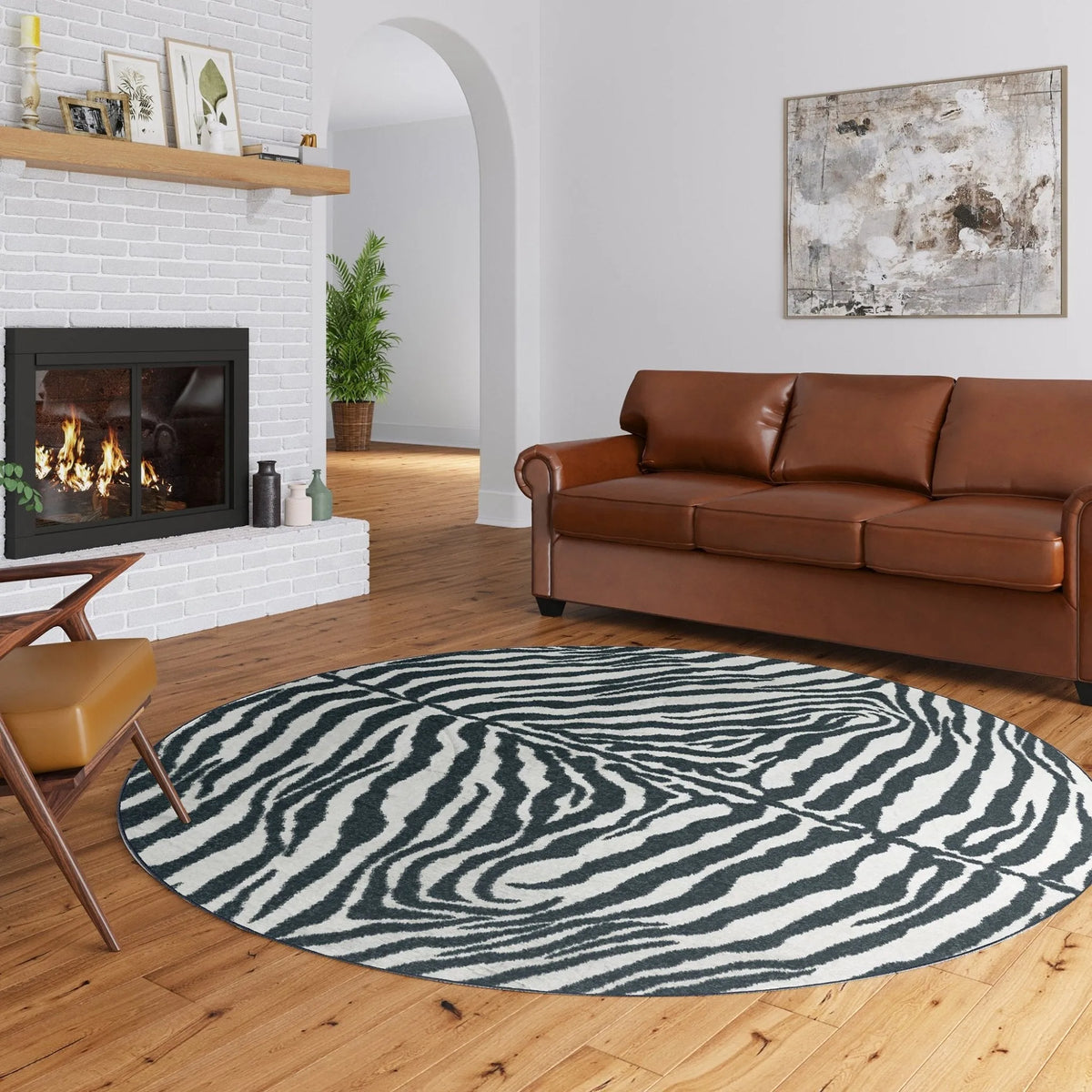 Akina AK1 Ivory Rug - Rug & Home