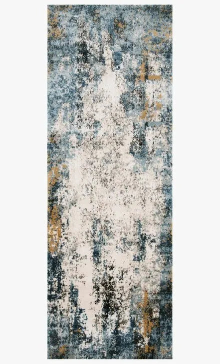 Alchemy ALC-05 Denim/Ivory Rug - Rug & Home