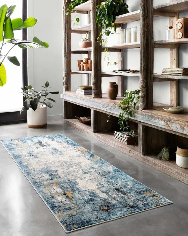 Alchemy ALC-05 Denim/Ivory Rug - Rug & Home