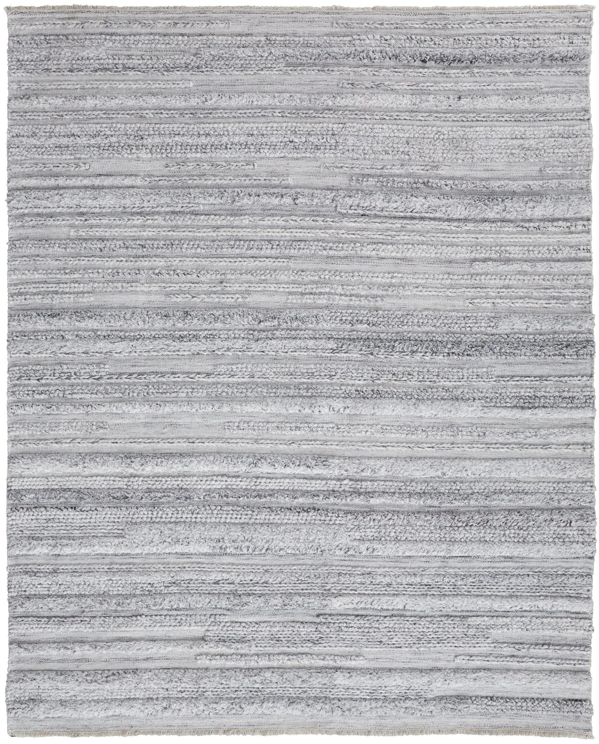 Alden ALD8637F Gray/Silver Rug - Rug & Home