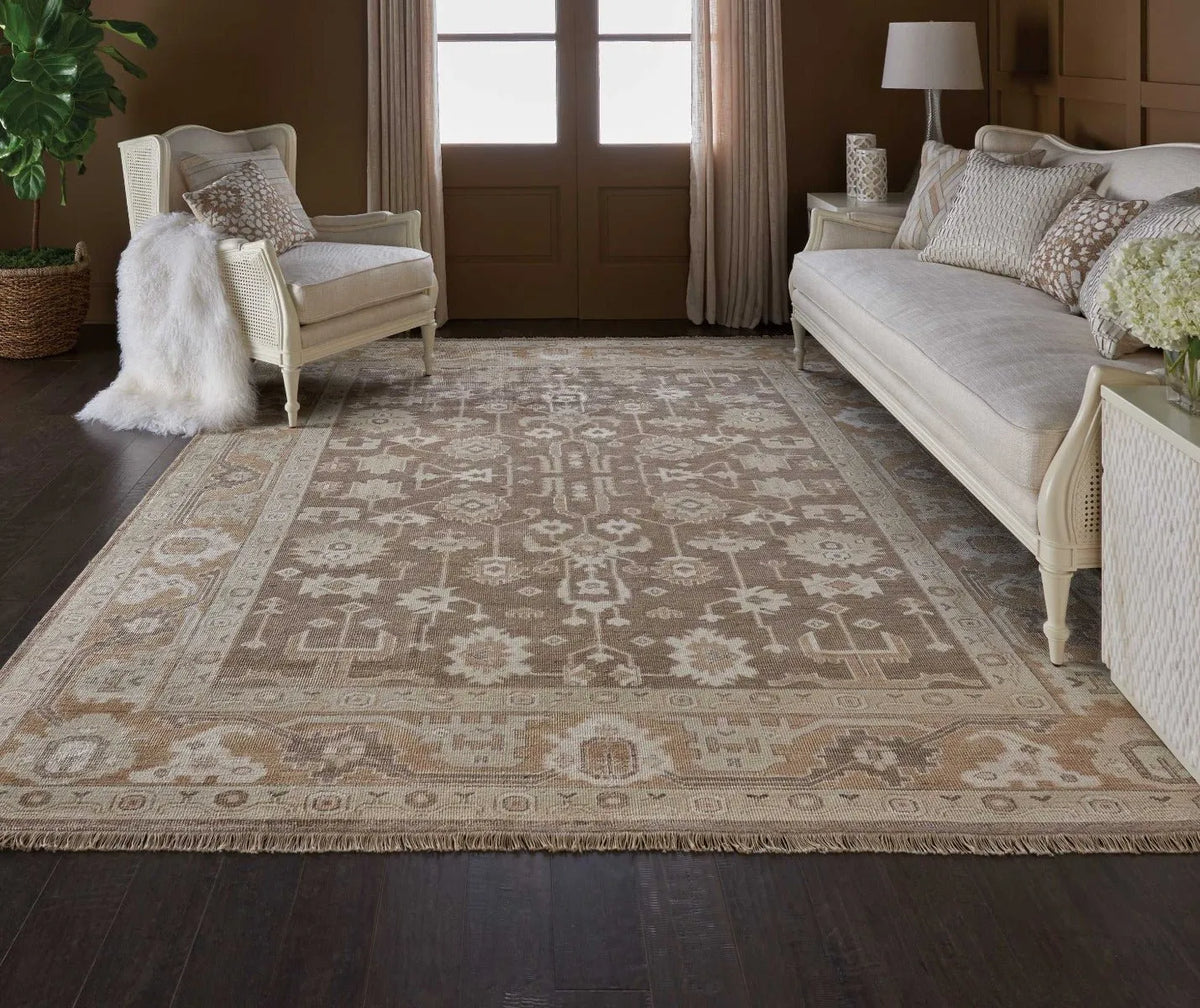 Aldora Ald06 Mocha Rug - Rug & Home