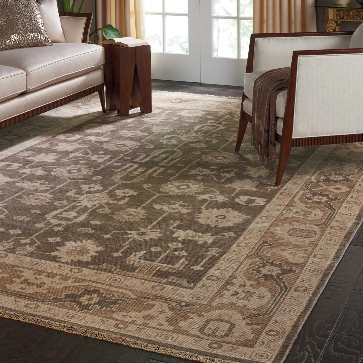 Aldora Ald06 Mocha Rug - Rug & Home