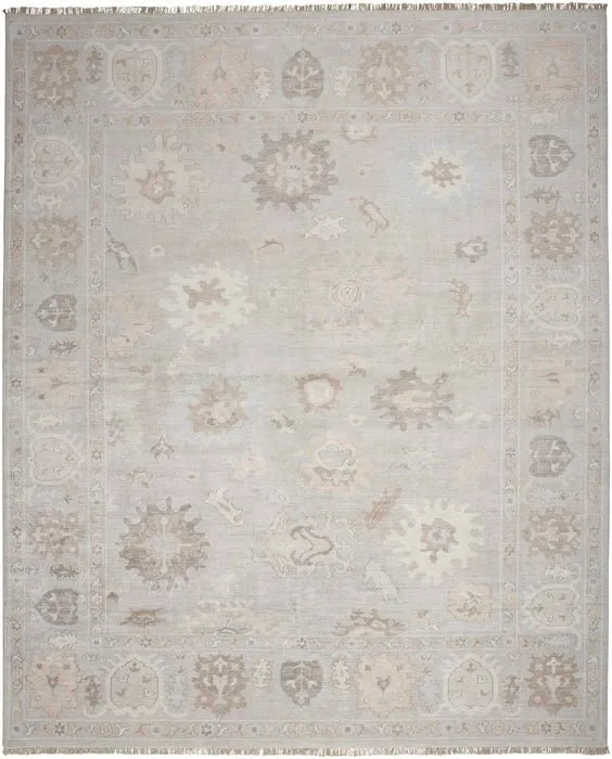 Aldora ALD15 Silver/Blue Rug - Rug & Home