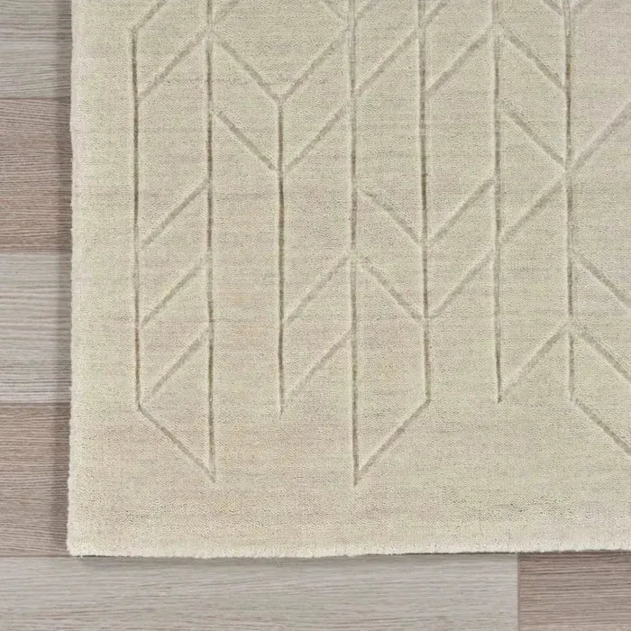 Alessia ALE01 Ivory Rug