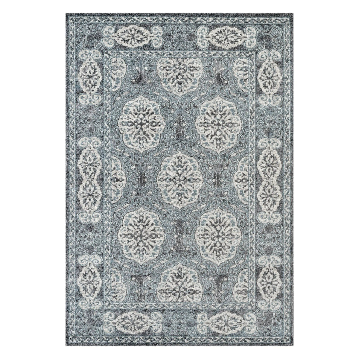 Alexandria ALX-10 Steel Blue Rug - Rug & Home