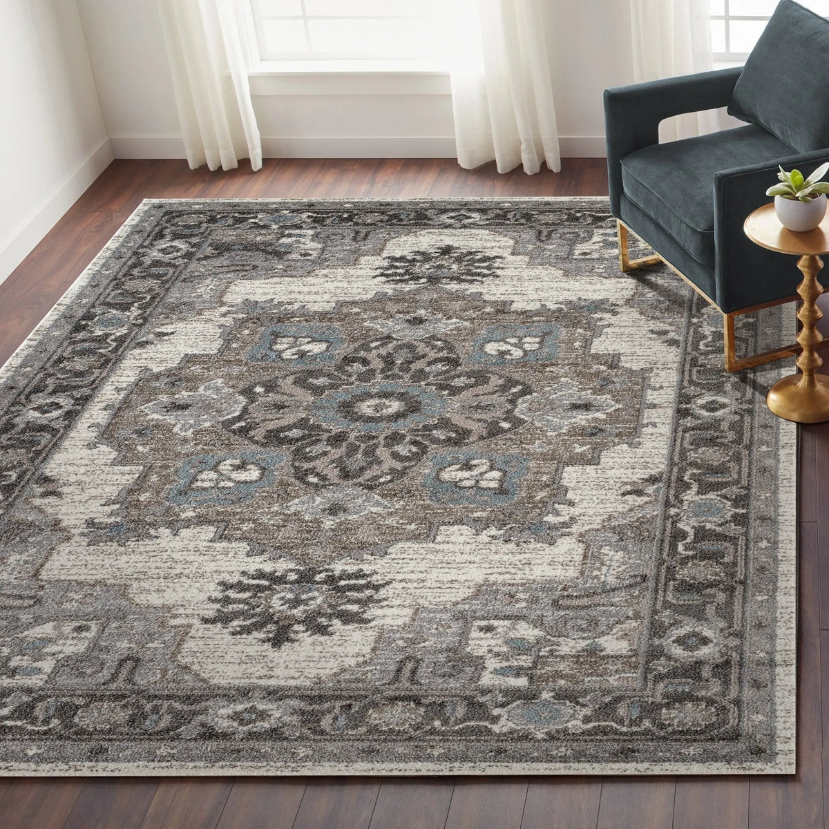 Alexandria ALX-51 Ivory Rug - Rug & Home