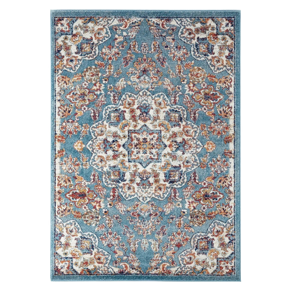 Alexandria ALX-81 Sea Blue Rug - Rug & Home