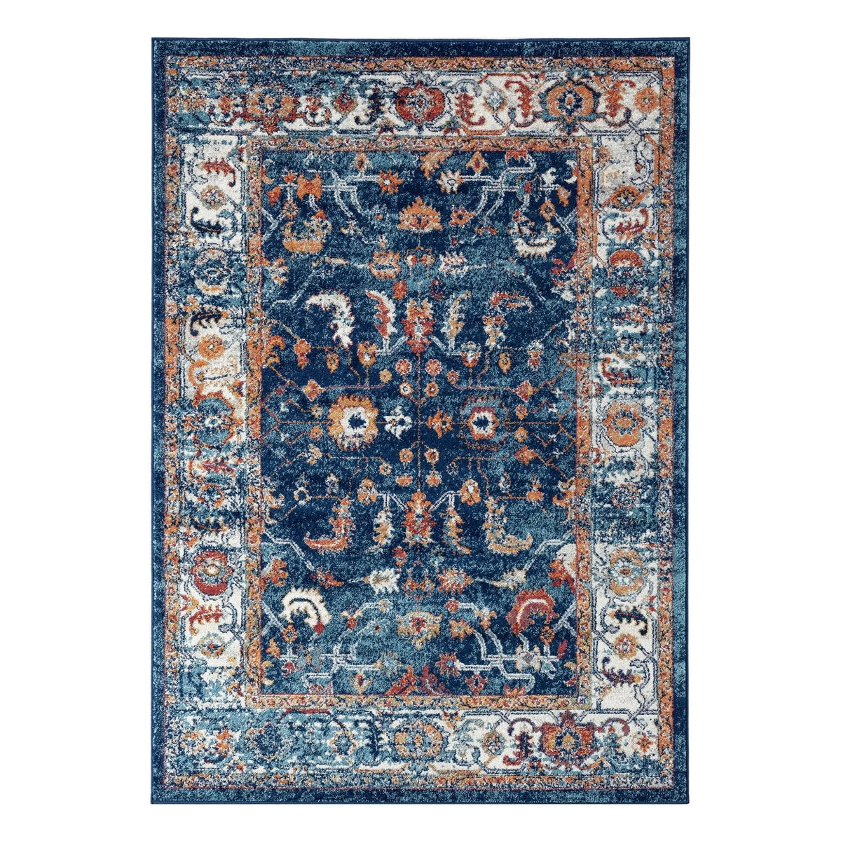 Alexandria ALX-85 Navy Rug - Rug & Home