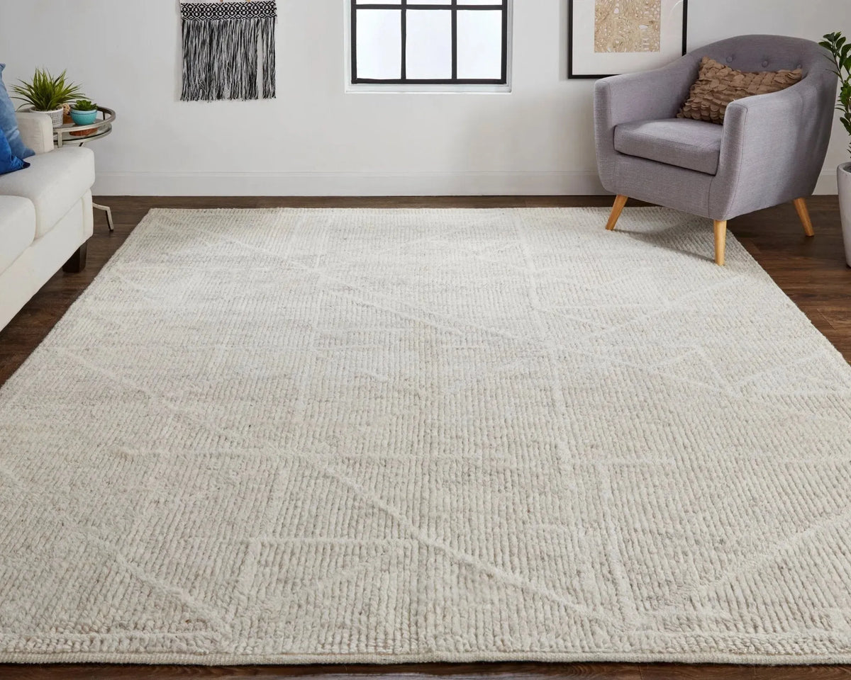 Alford ALF6921F Ivory/Tan Rug