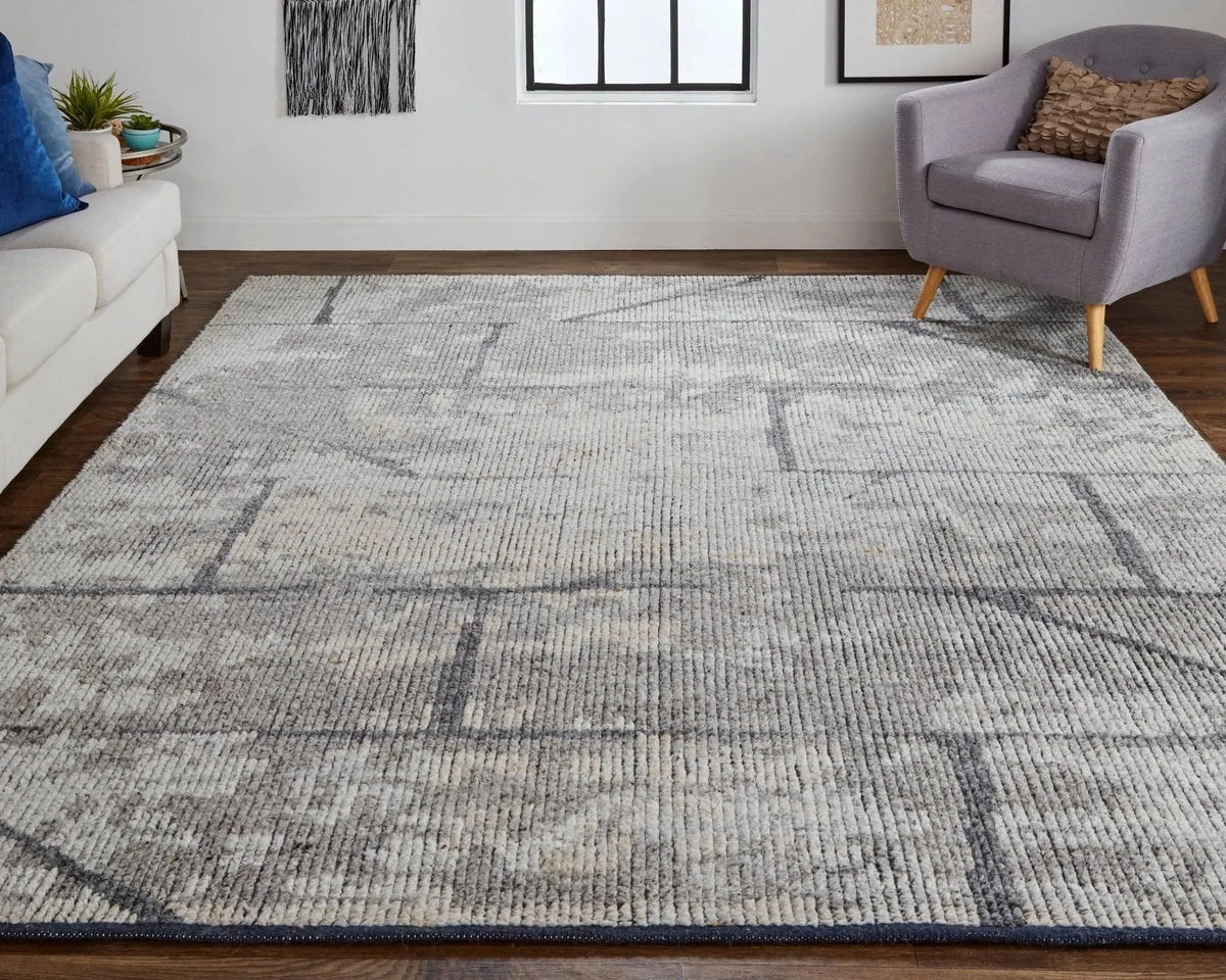 Alford ALF6925F Grey/Silver Rug