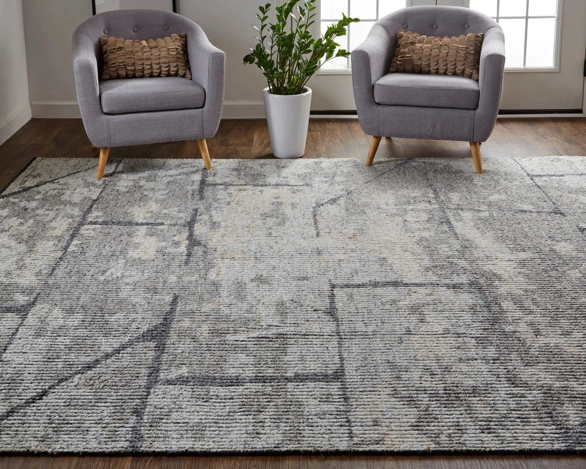 Alford ALF6925F Grey/Silver Rug