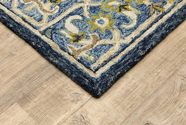 Alfresco 28405 Navy/Blue Rug - Rug & Home