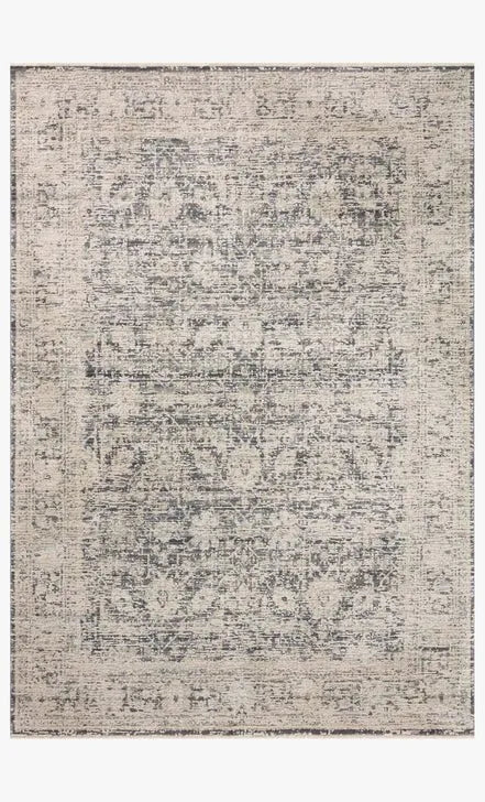 Alie ALE-05 Charcoal/Beige Rug - Rug & Home